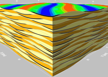 Three-Dimensional Simulation of Small-Scale Heterogeneity in Tidal Deposits